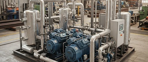 Hochtemperatur-Wärmepumpen zur Dekarbonisierung industrieller Prozesse