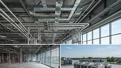 Hallenkühlung mit Hybrid-VRF: Effizient und F-Gas-konform