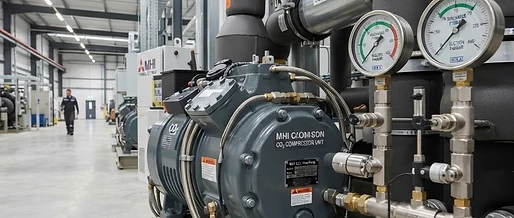 CO2-Hochtemperatur-Wärmepumpen für industrielle Prozesswärme