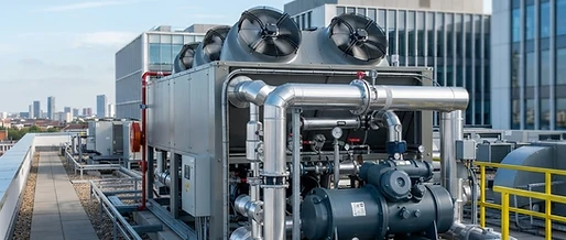 Inverter-Kaltwassersätze von S-Klima für F-Gase-Konformität