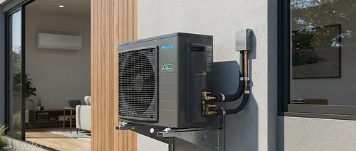 Moderne Inverter-Split-Systeme zur Raumklimatisierung