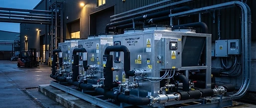 Industrielle Hochtemperatur-Wärmepumpen mit R744: Effizienz für Gewerbe