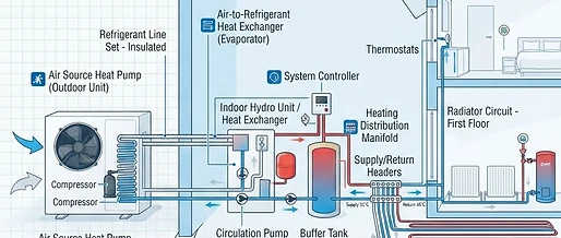 Wärmepumpen im Bestand: Neue technische Standards