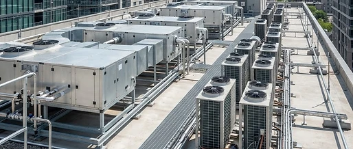 Präzisionsklima für Gebäude mit DX-Systemen und R32