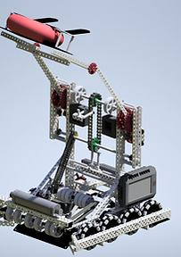 VEX Robotics Competition Robot CAD render 2