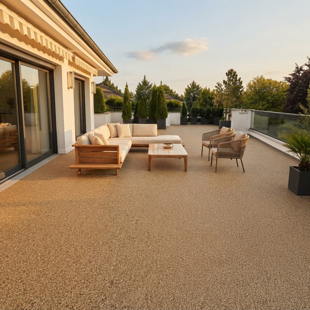 Steinteppich Inspiration – Terrasse