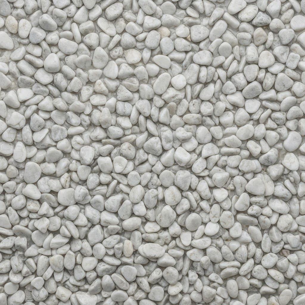 Steinteppich Muster Hellgrau – Bianco Carrara