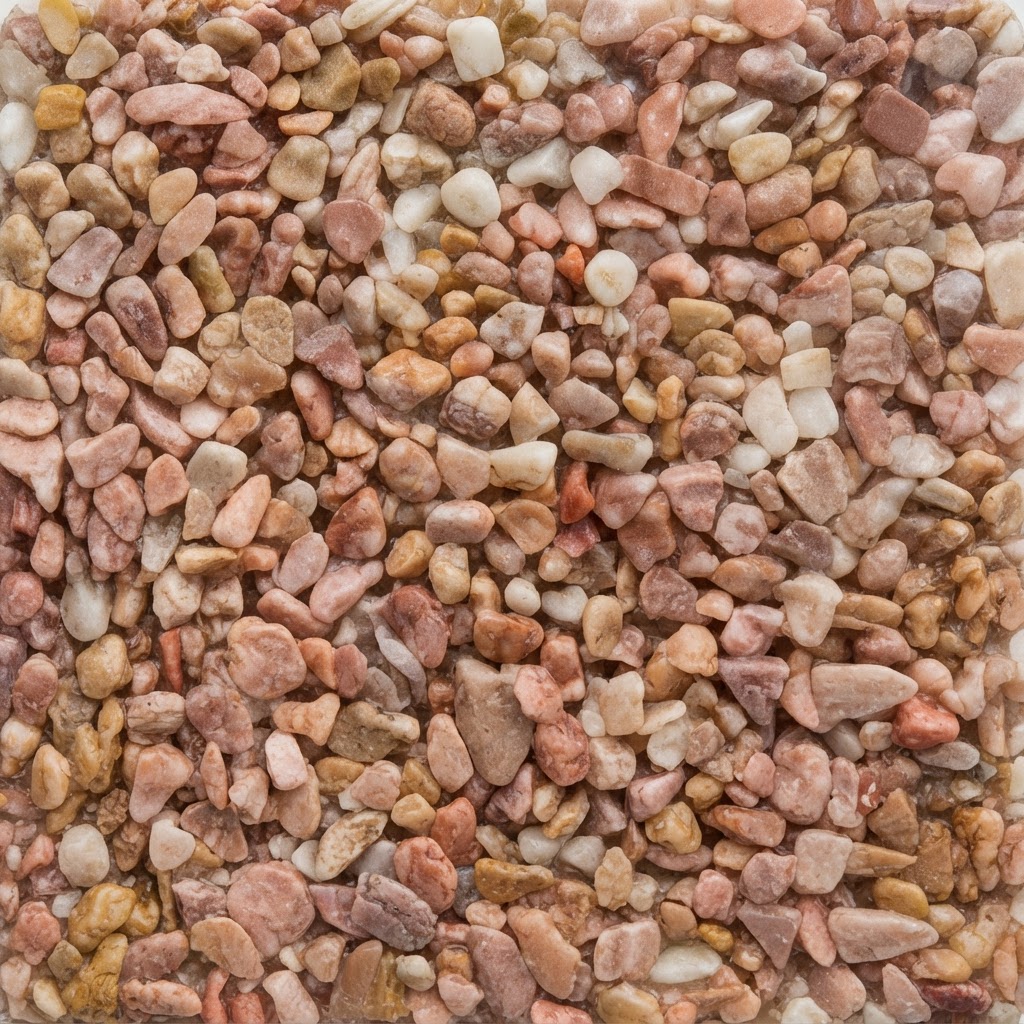 Steinteppich Muster Rosa – Rosa