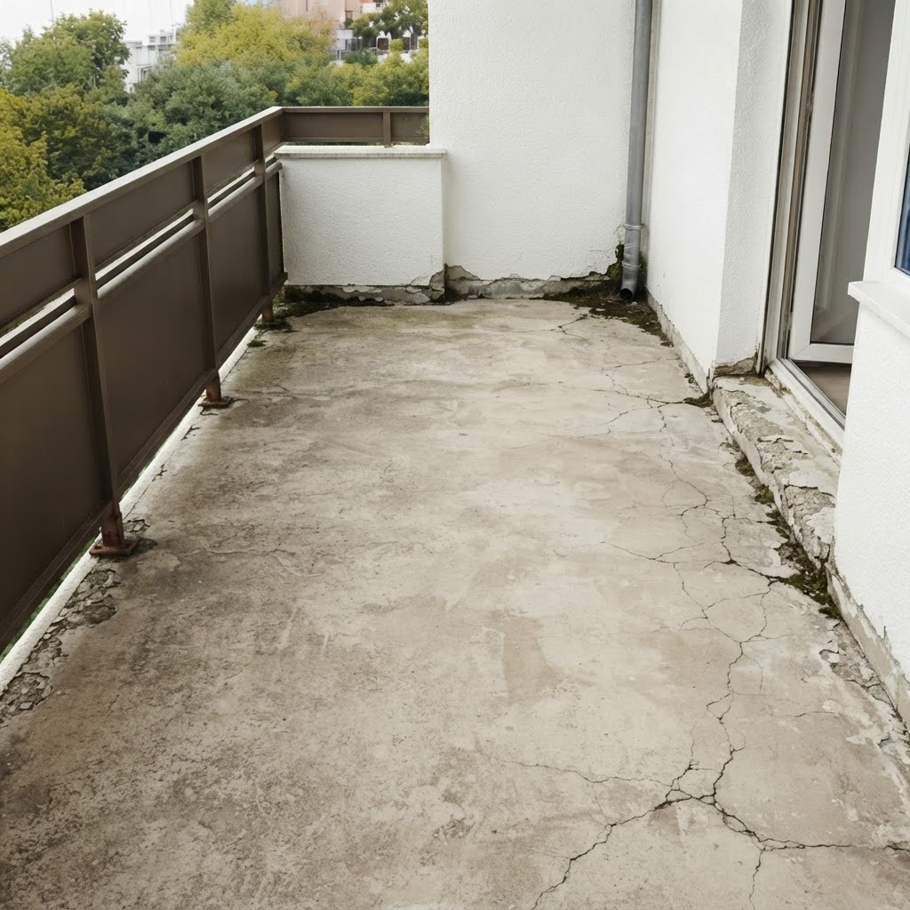 Steinteppich Vorher/Nachher Vergleich – FV Fliesen – vorher