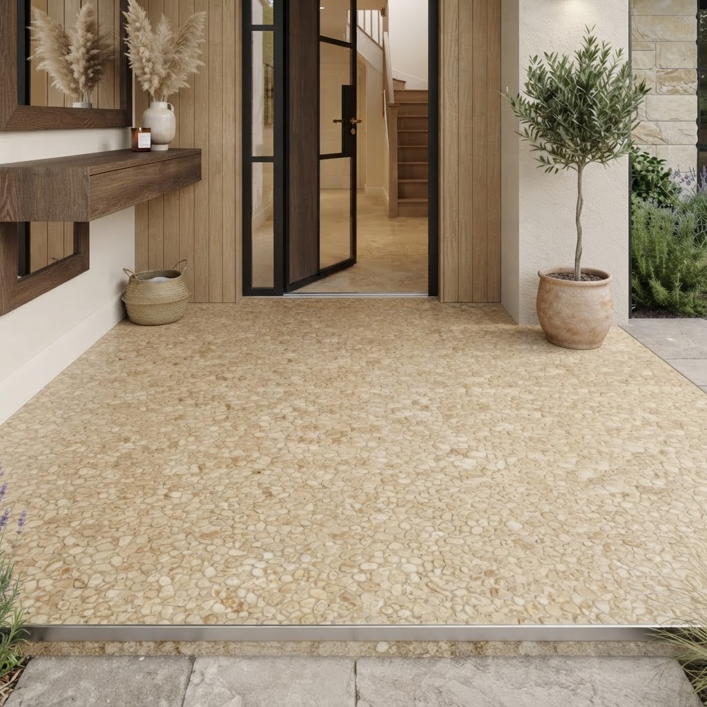 Steinteppich Inspiration – Eingangsbereich