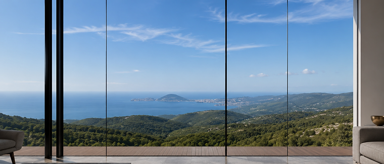 Vetrate panoramiche: isolamento e grandi luci