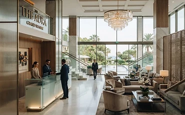 Hotel: vetro e comfort per gli ospiti
