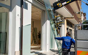 Installazione con sollevatore