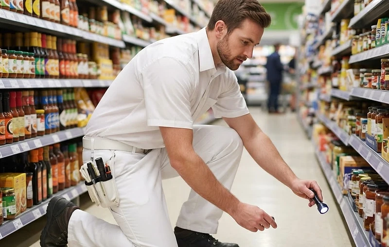Control de plagas: Supermercados y alimentación