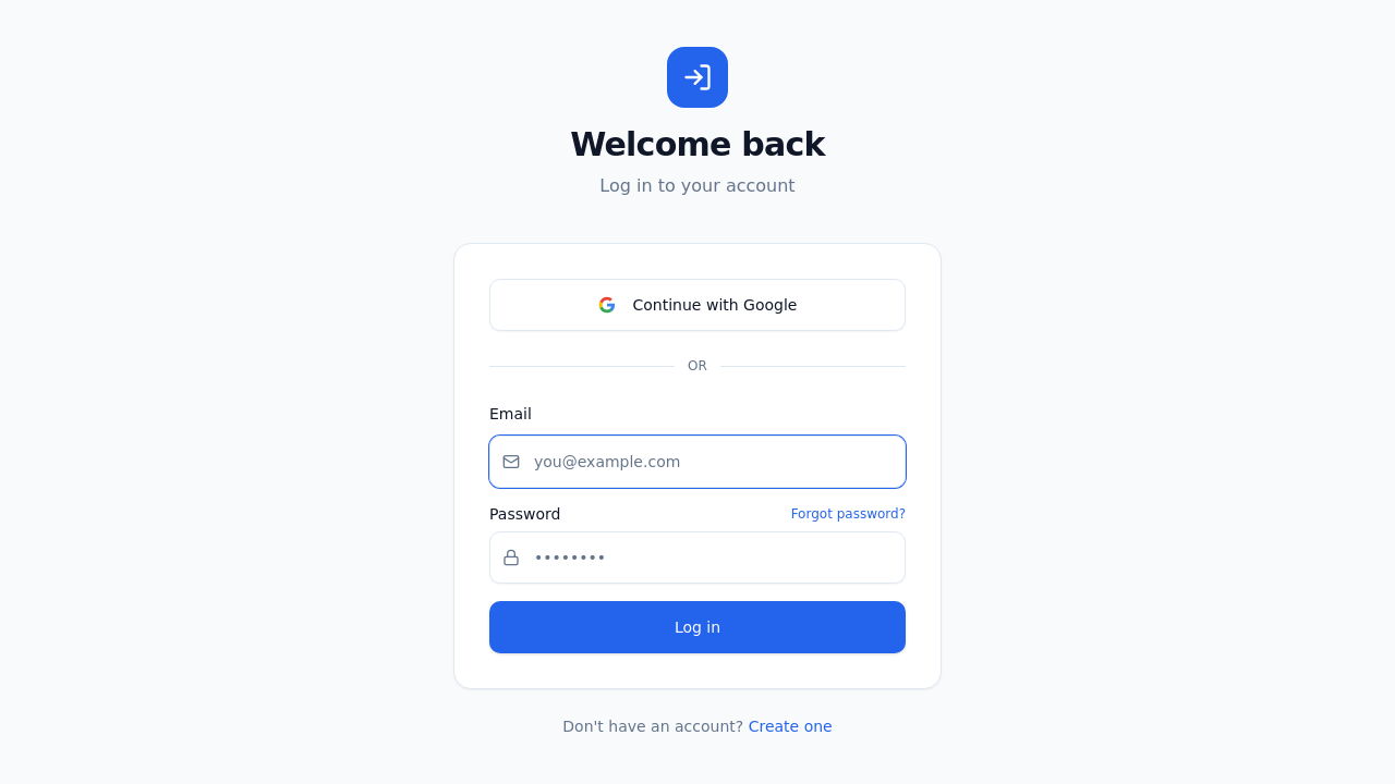 AdminF template preview