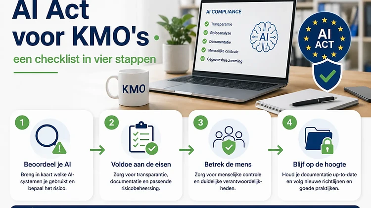 AI Act voor KMO's · een checklist in vier stappen