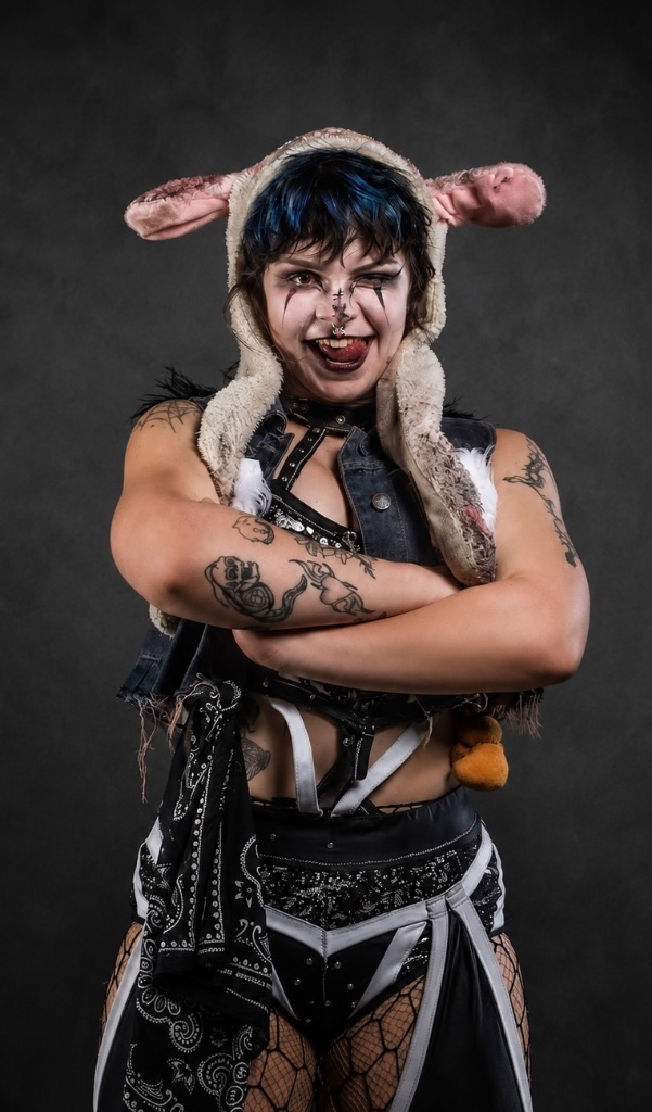 Anarkid Ash wrestler portrait