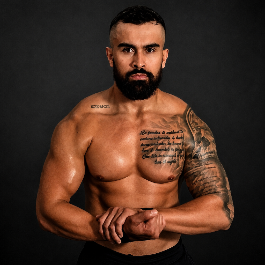 Max Castellanos, El Chingon de Tejas, wrestler portrait