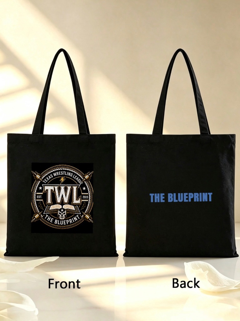 TWL Tote Bag front and back design