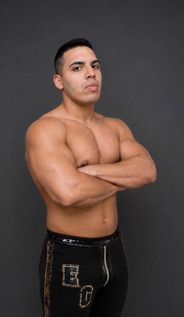 Edgar Garza, wrestler portrait