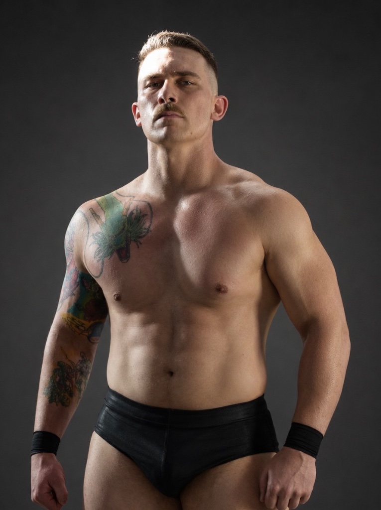 Donald Blake, Built Different, wrestler portrait