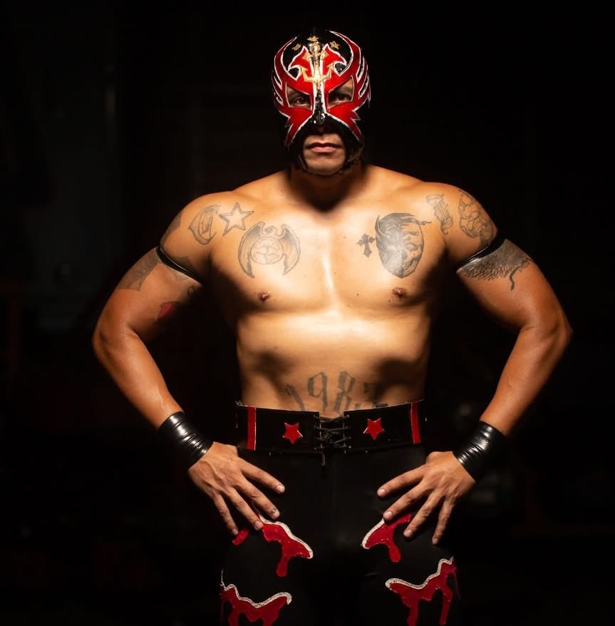 El Naval, El Jefe, wrestler portrait