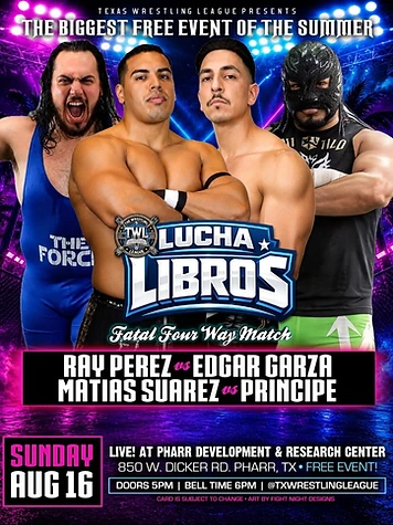 Fatal Four Way — Ray Perez vs Edgar Garza vs Matias Suarez vs Principe