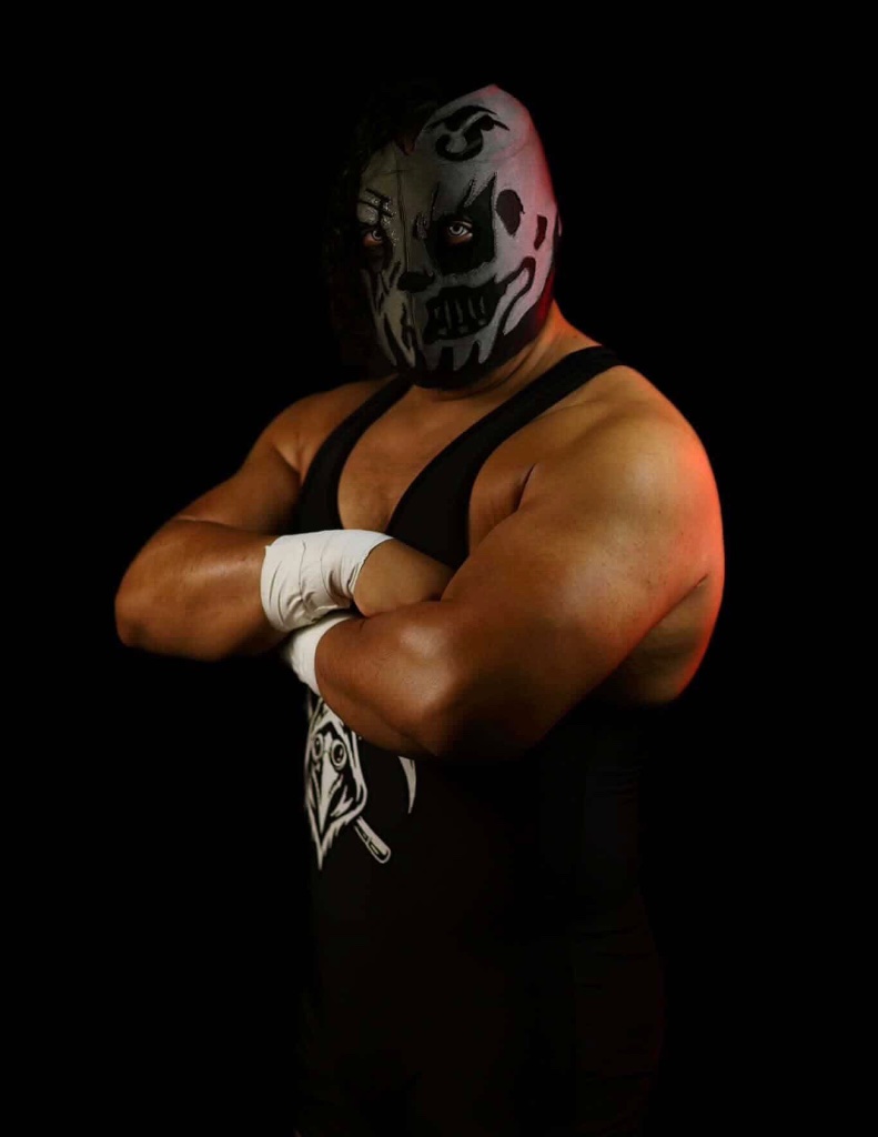 Joseph Mortem, wrestler portrait