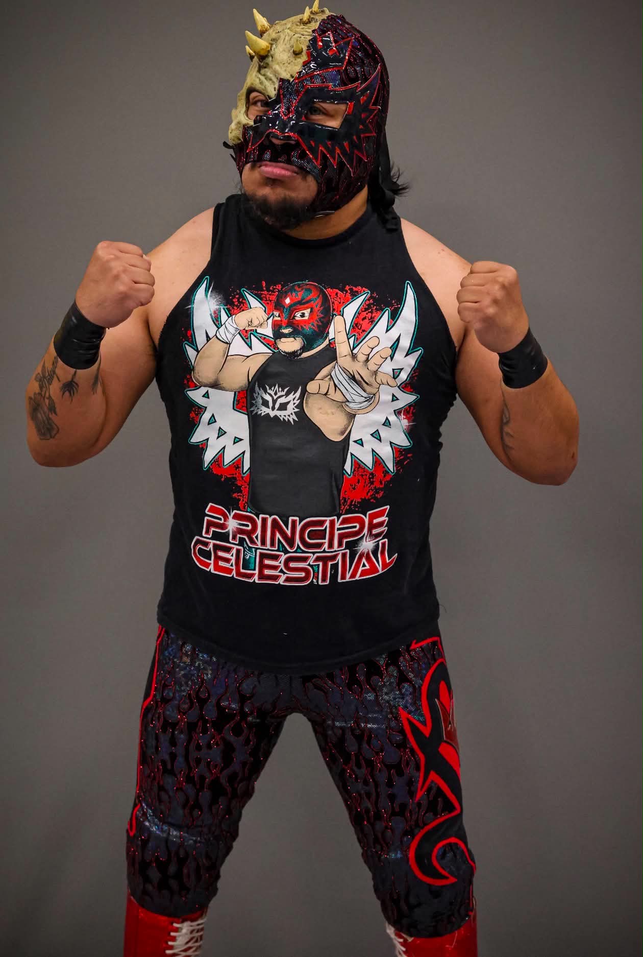 Principe Celestial, wrestler portrait