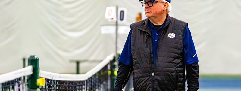 Don Eisenhauer on court