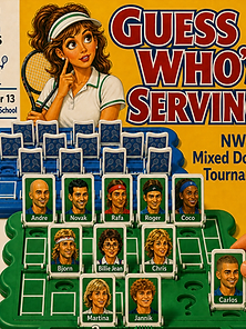 Guess Who's Serving? — Game Board