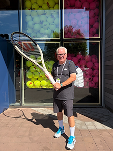 Oversized Racket at the US Open