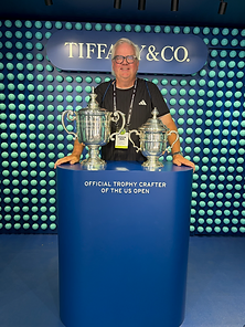 US Open Trophies at Tiffany & Co.