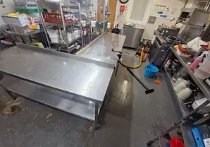 Kitchen Deep Cleaning — before cleaning by Extract Compliance Ltd