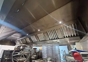 Kitchen Extraction System Cleaning — before cleaning by Extract Compliance Ltd