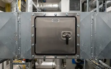 Standard & Fire-Rated Access Doors for Spiral and Square Ductwork