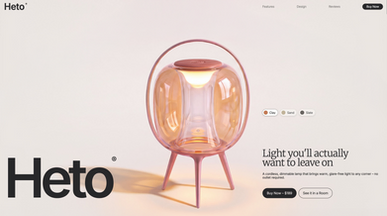 Product Landing Page template preview