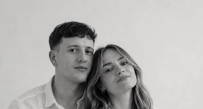 Éline et Nicolas, fondateurs des Trouvailles d'Éline — dépôt-vente de vêtements et accessoires de luxe à Lyon