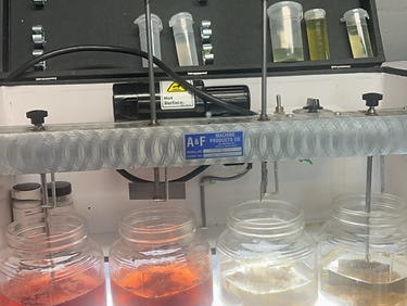 Four-jar flocculation comparison tuning lanthanide chemistry to the water