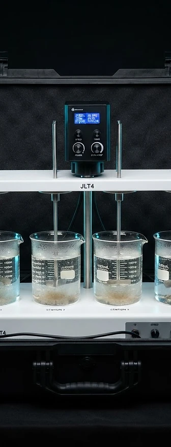LaNova LT-4 Jar Tester by S & F Machine Products, Melissa TX