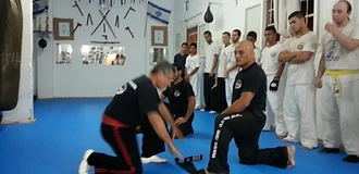 טקס חגורה באקדמיית קרב מגע
