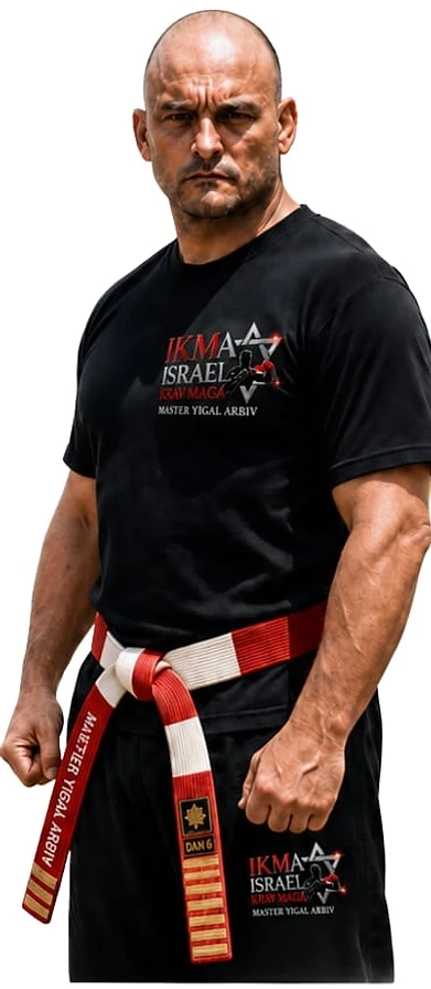 Master Yigal Arbiv — Dan 6, IKMA Israel Krav Maga senior instructor