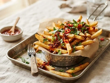 Chilli-Loaded Fries