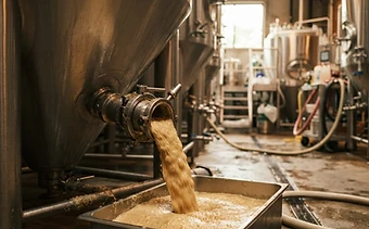 Fresh spent yeast collected from a Singapore craft brewery