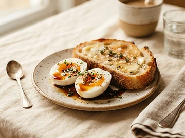 MAMI Toast & Soft-Boiled Egg