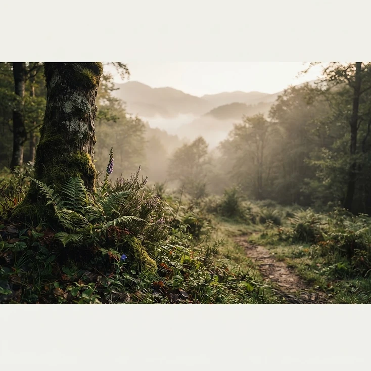 Fotografía de contexto: paisaje natural protegido con flora y fauna.