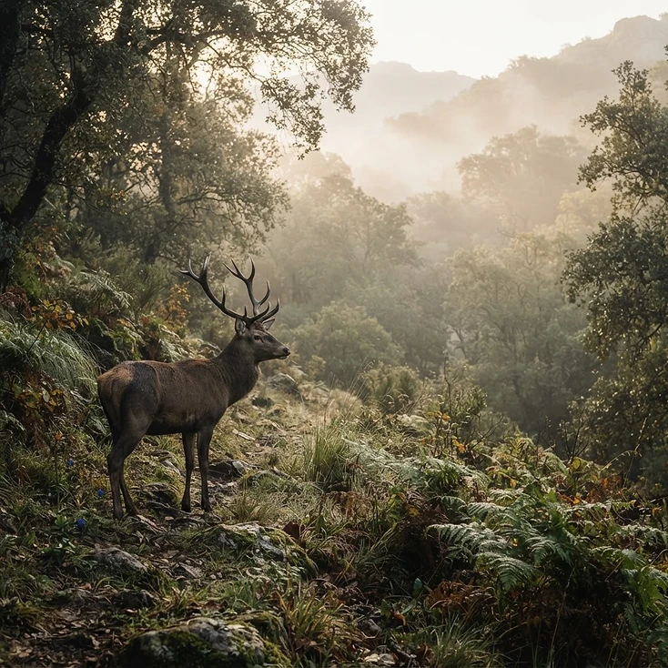 Fotografía de contexto: paisaje natural protegido con flora y fauna.