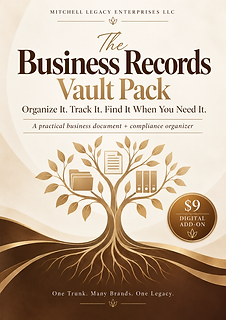 The Business Records Vault Pack cover