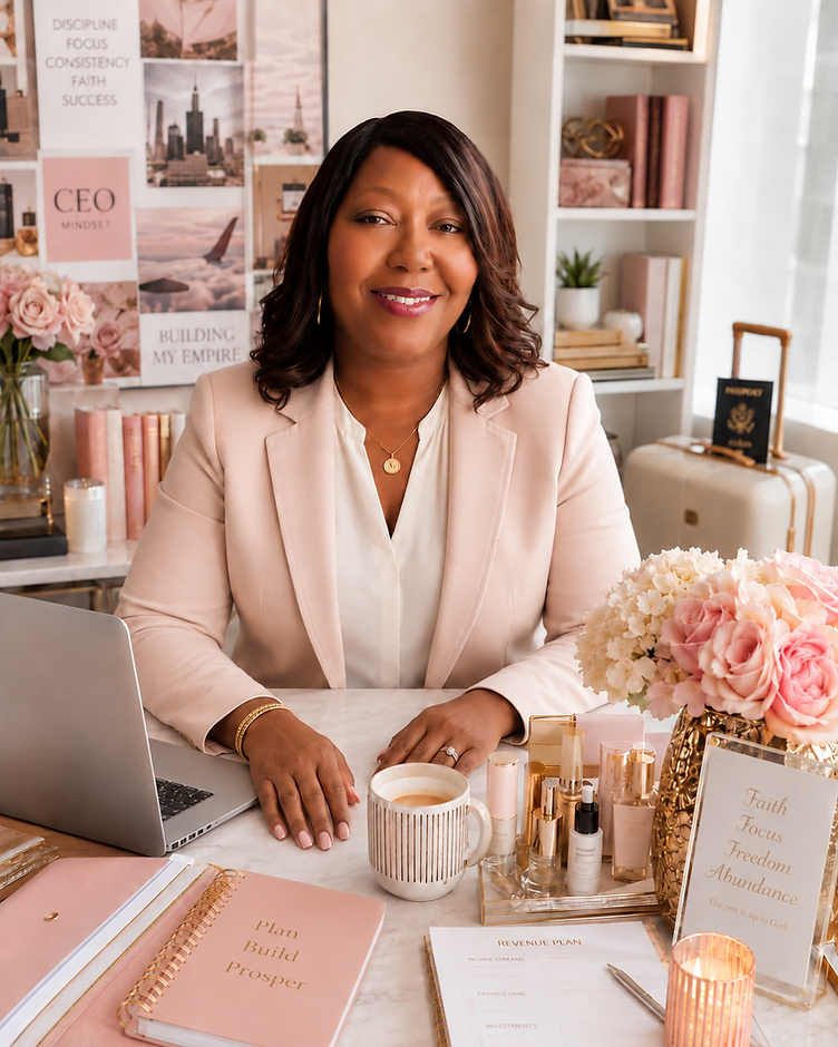 Angela Mitchell, Founder and Creative Director of Mitchell Legacy Enterprises