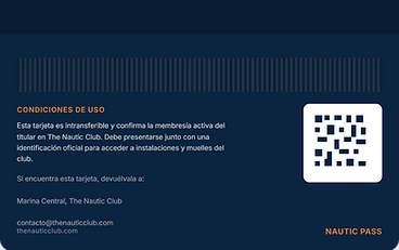 Nautic Pass reverso